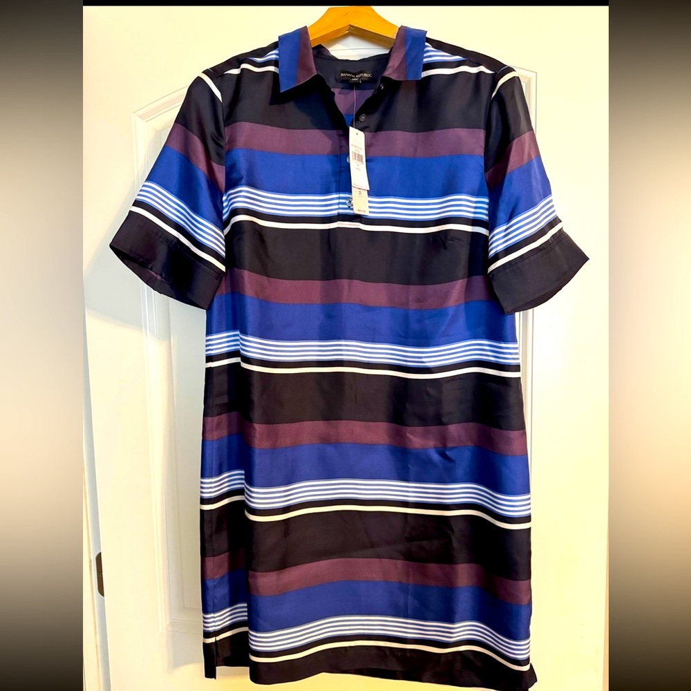 Banana Republic Striped Dress-XS